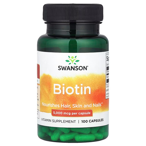 Biotin 5000 mcg - 100, kapseln