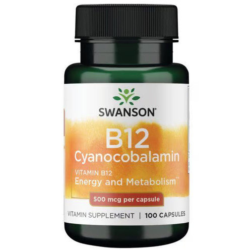 Vitamin b12 cyanocobalamin - b12, 500